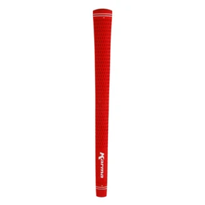 Karma Velour Red Standard Size .600" Round Golf Club Replacement Swing Grips - Picture 1 of 3