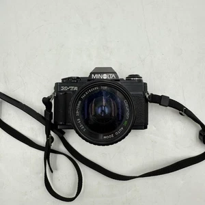 Minolta X-7A analoge Spiegelreflexkamera 35 mm f/3,5–4,8 35–70 mm Ozunon Autozoom schwarz - Bild 1 von 19