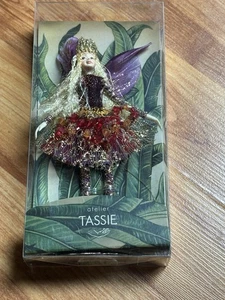 Atelier Tassie Fee Puppe Miniatur bewegliche flexible Figur 5" Handarbeit NEU - Bild 1 von 3