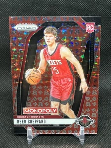 2024-25 Panini Prizm Monopoly - Parcheggio gratuito - Reed Sheppard RC Rockets - Foto 1 di 2