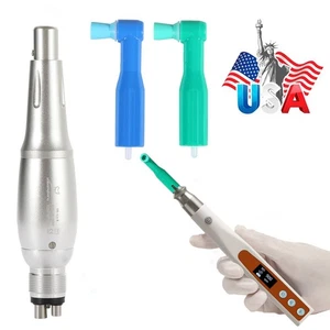 Dental Hygiene Prophy Handpiece Air Motor 4Hole+4:1 Straight Cone /Prophy Angles - Picture 1 of 24