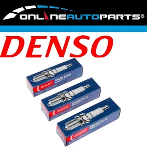 Set 3 Denso Nickel Spark Plugs for Daihatsu Handivan L80VK 3 cyl 0.8L 1986~1990 - Picture 1 of 1