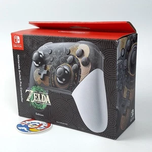 Pro Controller - Manette Zelda Tears Kingdom Switch NINTENDO USA Official NEW Se - Photo 1/7
