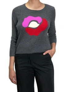 Diane Von Furstenberg women 100% cashmere jumper size P - Picture 1 of 6