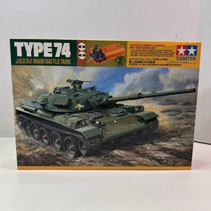 Tamiya Remote Control Type 74 J.G.S.D.F. Main Battle Tank Model Kit 1:48 New - Picture 1 of 21