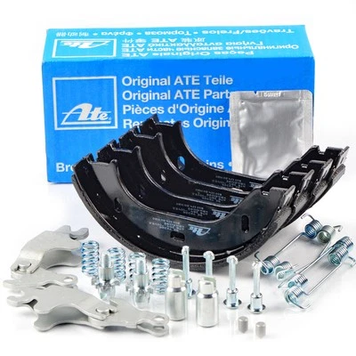 ATE Brake Shoes + Spring Set + Adjuster for BMW E9 E21 E30 E12 E24 E23 Z1 - Image 1 of 4