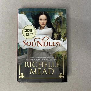 Soundless Richelle Mead Signed Hardcover Book YA Fantasy Chinese Folklore - Picture 1 of 11