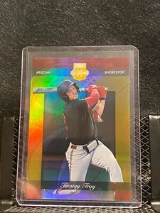 Tommy Troy 2023 Elite Extra Prime Numbers Gold #7/24 - Diamondbacks - Picture 1 of 2