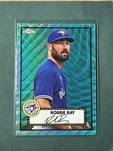 Robbie Ray 2021 Topps Chrome Platinum Anniversary Aqua Wave Refractor - Picture 1 of 3