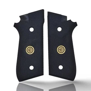 Empuñaduras Zib serie polímero empuñaduras de pistola para Taurus PT92, logotipo medallón de metal - Imagen 1 de 5