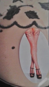 $20 Vintage Primark Fashion Tights 1 Pair Natural Size L- XL - Picture 1 of 3