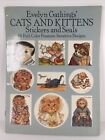 Cats And Kittens Stickers And Seals Evelyn Gathings Dover 1988 Rare 48 Stickers