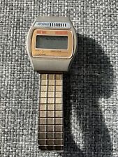 Vintage M. Z. Berger & Sons Nelsonic Alarm Chrono Watch Wristwatch Digital NOT W