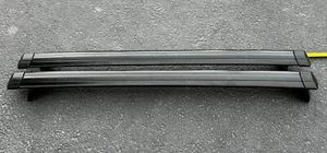 Yakima  Alumnium T-Slot Roof Rack Crossbars And Wing Rider Towers - Picture 1 of 5