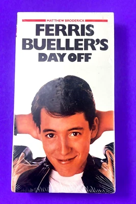 1988 Ferris Bueller's Day Off VHS, Sealed,  1992 Paramount      jl - Image 1 of 3