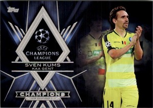 2015-16 Topps UEFA Champ League Showcase Champ Pedigree #CPSK Sven Kums