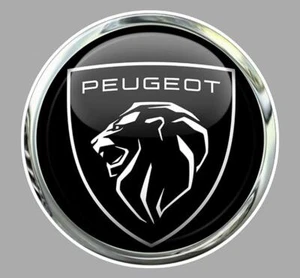 PEUGEOT Sticker vinyle laminé " optical illusion, sham reflet " - Picture 1 of 1
