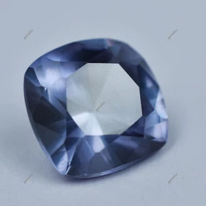 Pietra Preziosa Taglio Cuscino Quadrata Alessandrite CERTIFICATA Cambia Colore Naturale 11,15 Ct - Foto 1 di 13