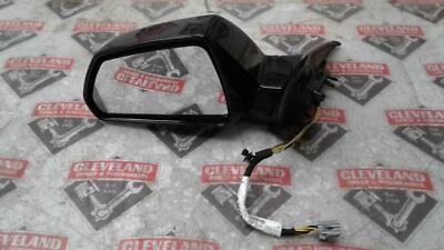 2008-2014 Cadillac CTS OEM Left Drivers Side Power Door Mirror Black 25828078 - Image 1 of 3