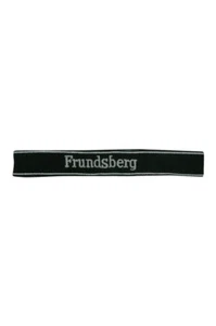 Elite 10th Pz.Div. Frundsberg EM/NCO cuff title - Imagen 1 de 1