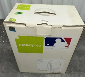 Hannspree 9.6" LCD Color TV MLB NY YANKEES LEATHER BASEBALL BRAND NEW IN BOX!!! - Picture 1 of 10