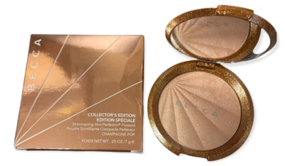 Becca Shimmering Skin Perfector Pressed Champagne Pop Collector's Edition 0.25oz - Image 1 of 2