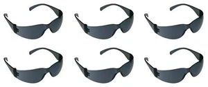 3M Virtua Safety Glasses, Gray Poly-carbonate, Anti Fog, (6 pair) - Picture 1 of 1