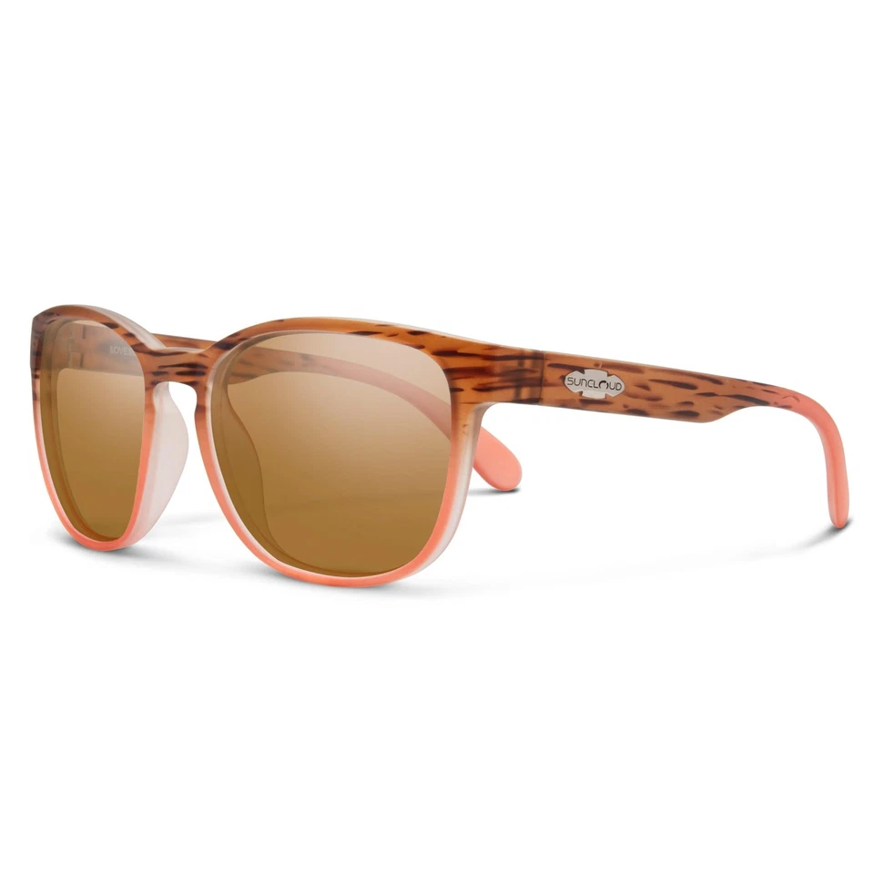 Suncloud Optics Loveseat Sunglass Polarized Mt Tortoise Pink Fade/Brown