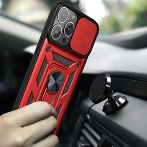 For iPhone 13 Pro Max 13 Mini Slide Camera Lens Protective Phone Case Cover - Picture 1 of 19