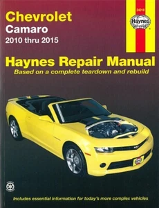 Haynes Handbuch: Chevrolet Camaro 2010-2015 Reparaturanleitung/Reparatur-Buch - Bild 1 von 3