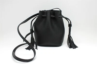 H&M DIVIDED Black Leather Small Crossbody Bag - Image 1 of 4