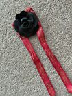Authentic Chanel Ribbon 2Cm Width With Camellia Gift Wrapping 140Cm Limited Ed