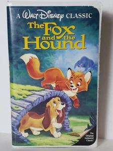 The Fox And The Hound (VHS Tape, 1994) Clamshell Case Black Diamond Edition - Picture 1 of 6