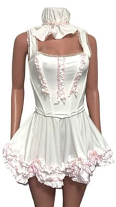 legs avenue Trashy Little Bo Peep Vintage Y2K Cosplay Skirt Set Costume Party S - Picture 1 of 8