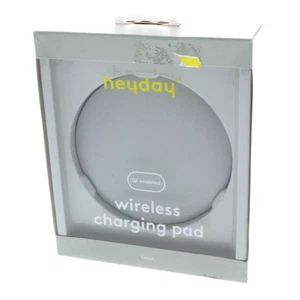 Heyday Wireless Charging Wall Charger 2AMP Qi Gray - Picture 1 of 3