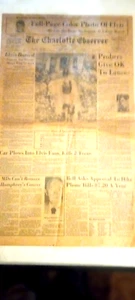 elvis nc news paper 1977 when he died - Picture 1 of 2