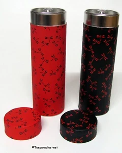 (GP 9,90 EUR/Stck) Dose 'Nara' 75 g, 2 Motive (Set mit 2 Teedosen) 1 B ♥ - Bild 1 von 1