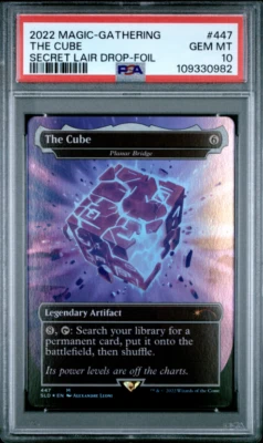 MTG PSA 10 Fortnite Secret Lair The Cube Foil Planar Bridge 447 G Drop AlexLeoni - Image 1 of 2