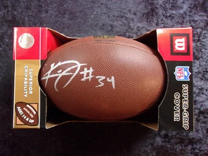 Kevin Jones Detroit Lions Signed Wilson Full Size Official Football - Picture 1 of 2