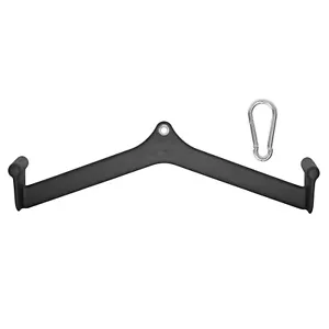 LAT Pulldown Bar Tricep Handle Attachment V-bar Cable Machine for Home Gym - Picture 1 of 12