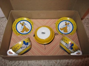 Vintage Mickey Mouse Disneyland Teeservice Originalverpackt!!! - Bild 1 von 9