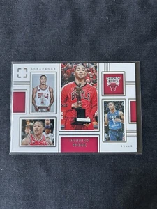 2024-25 Photogenic Derrick Rose Scrapbook SP Insert Short Print Bulls - Picture 1 of 2