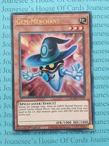BLMM-EN109 Gem-Merchant Ultra Rare Yu-Gi-Oh Card 1st Edition New - Picture 1 of 3