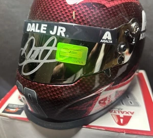 Dale Earnhardt Jr Nascar signierter Minihelm Auto Maßstab 1/2 - Bild 1 von 8
