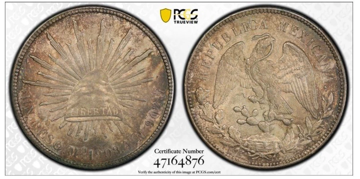 1908 Silver Mexican Coins for sale | eBay
