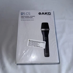AKG - D5 S - Handheld Supercardioid Dynamic Vocal Microphone with On/Off Switch - Picture 1 of 3