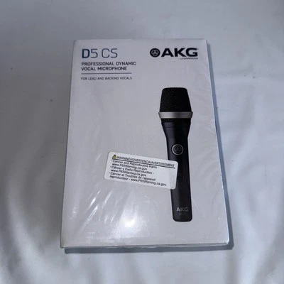 AKG - D5 S - Handheld Supercardioid Dynamic Vocal Microphone with On/Off Switch - Image 1 of 3