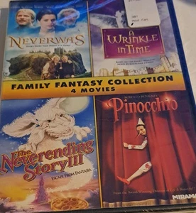 Family Fantasy Collection: 4 Movies (DVD, 2020) Paramount, Widescreen - Imagen 1 de 2