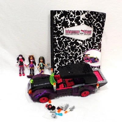 Monster High MovieMobile Mega Bloks CNF82  2015 Missing 1 Pc. 2 extra figures - Image 1 of 3