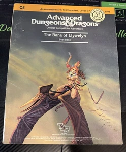 The Bane of Llywelyn C5 Advanced Dungeons & Dragons TSR module - Picture 1 of 1